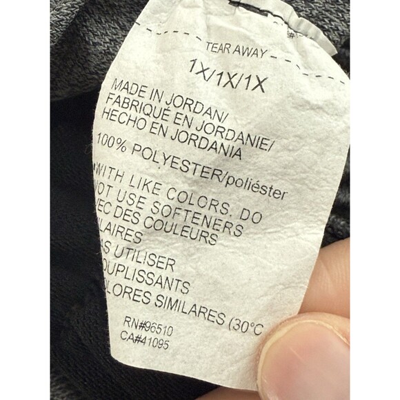 Under Armour Play Up Twist 3.0 Shorts Womens 1X Plus Loose Fit Gray Black UA Gym - Picture 4 of 11